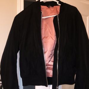H&M Black Bomber Jacket